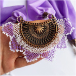 Handmade Crochet Ethnic Necklace