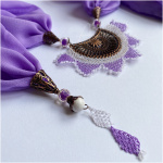 Handmade Crochet Ethnic Necklace