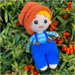 Little Gardener Boy | Amigurumi Doll
