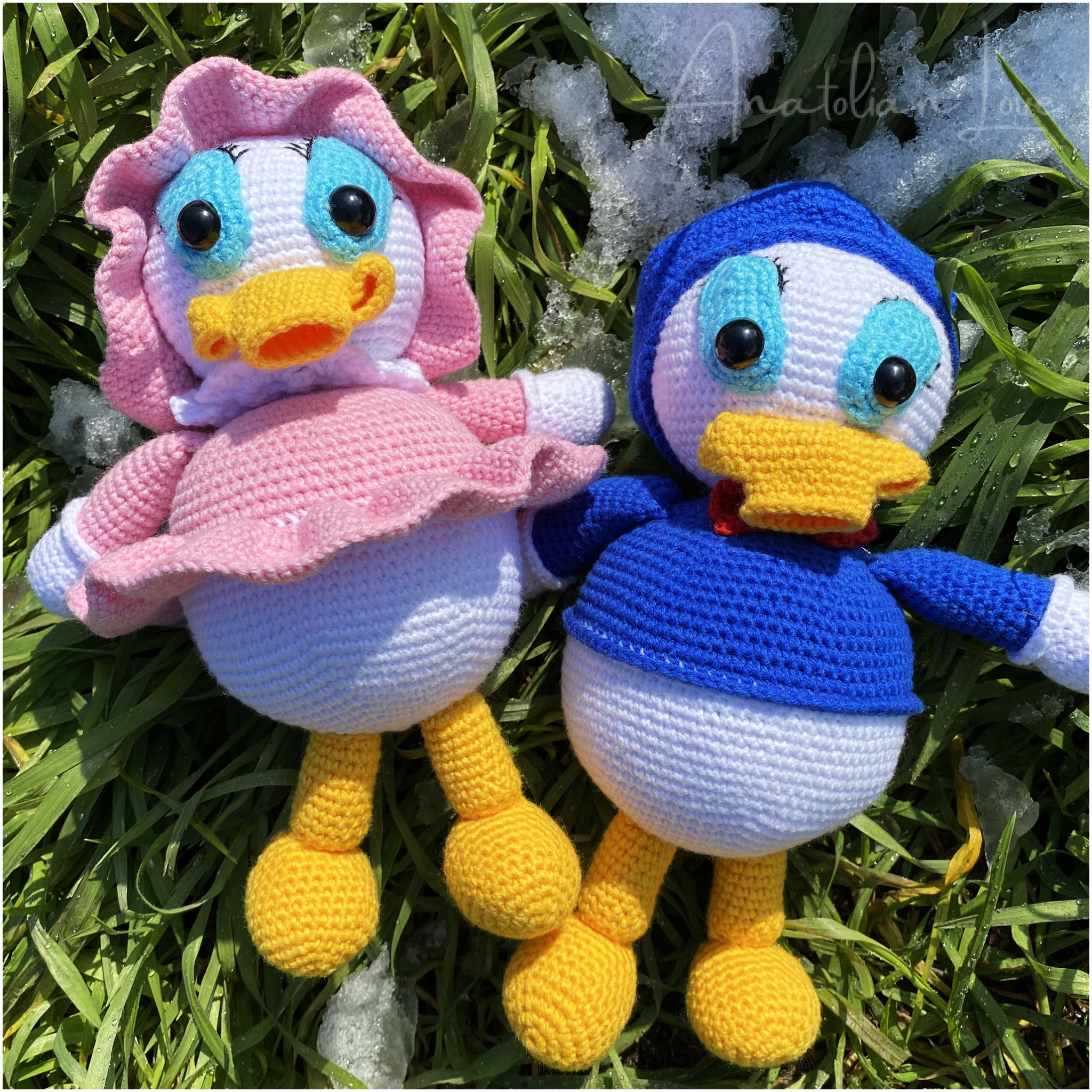 Daisy Duck | Amigurumi Doll