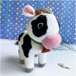 Litte Cute Cow | Amigurumi Doll